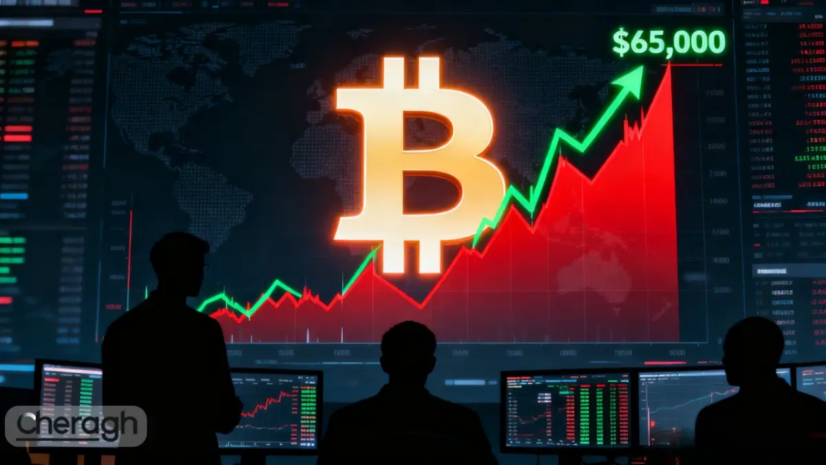 بازگشت بیت‌کوین به بالای ۶۵ هزار دلار؛ چه کسانی ریزش را خریدند؟