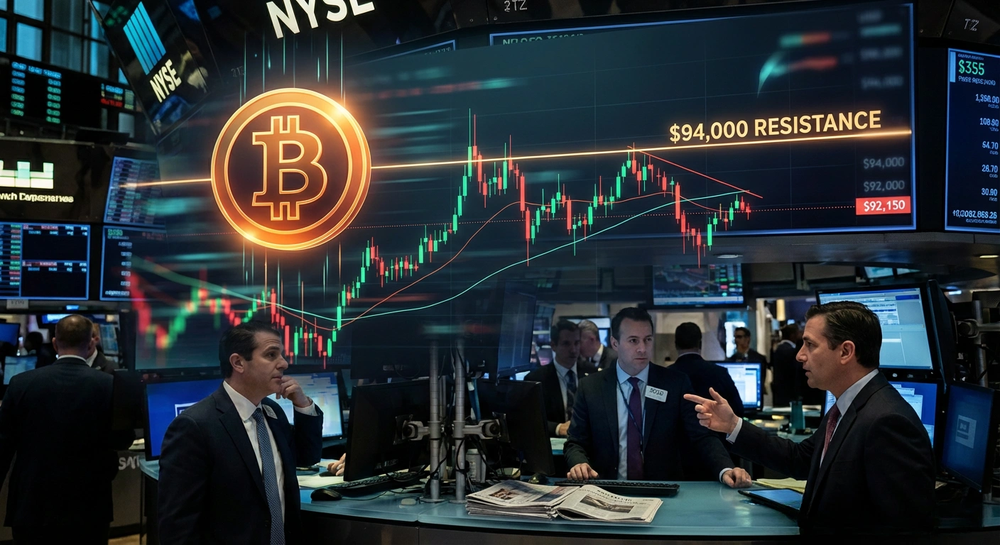 نوسان بیتکوین در محدوده ۹۲ هزار دلار؛ آیا اصلاح «دستکاریشده» به پایان رسیده است؟