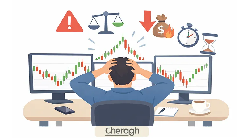 دلایل استرس در ترید