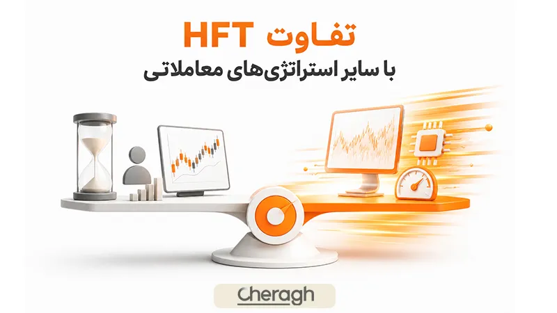 تفاوت HFT با سایر استراتژی‌های معاملاتی