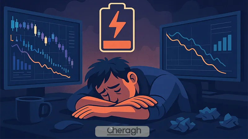 چطور خستگی تصمیم‌ گیری در ترید خودش را نشان می‌دهد؟