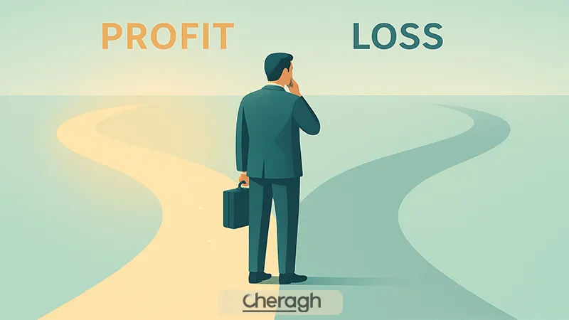 چگونه اثر زیانگریزی در ترید ظاهر میشود؟