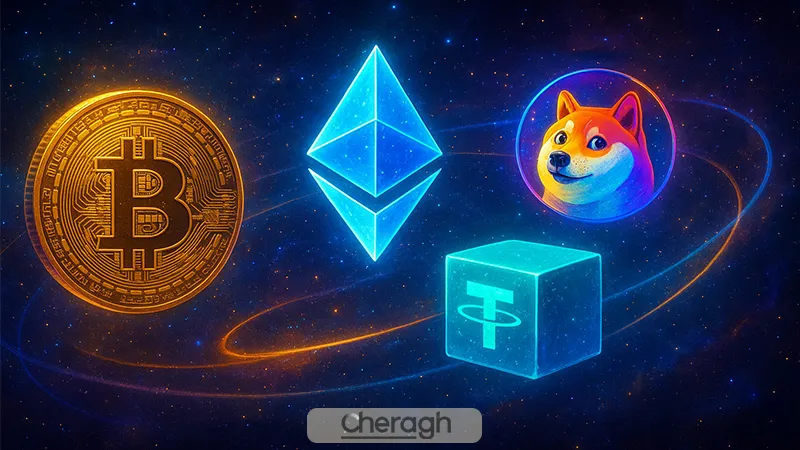 انواع ارز دیجیتال