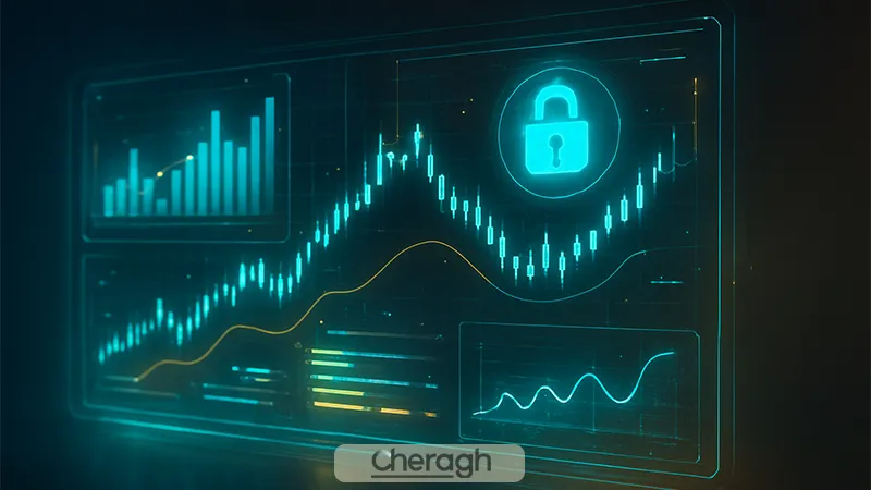 تفاوت ارزش کل قفل شده