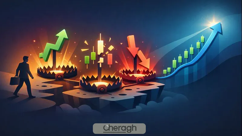 سیگنالهای گمراهکننده بازار و خروج زودهنگام از معامله