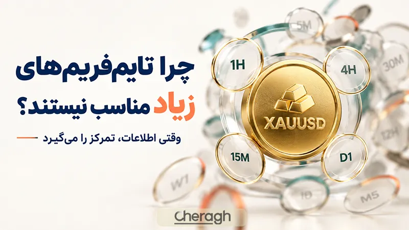 چرا نباید همزمان از تعداد زیادی تایم‌فریم استفاده کرد؟