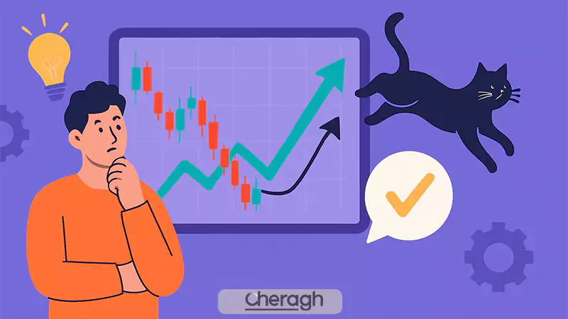 علت گرفتار شدن در الگوی dead cat