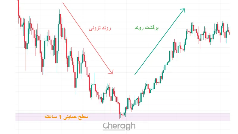 استفاده از سطوح حمایت 