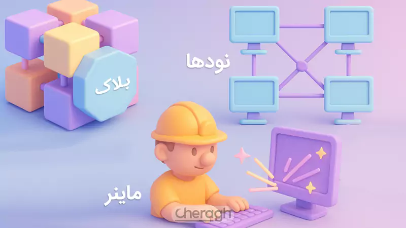 اجزای شبکه بلاکچین