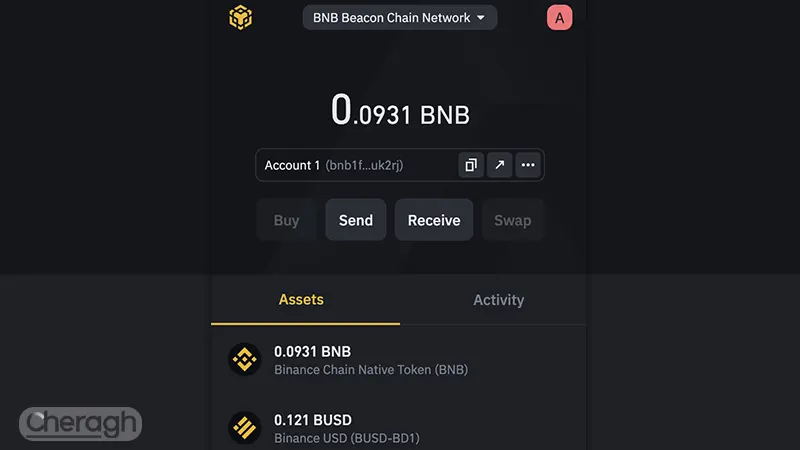 انتقال دارایی‌ها از شبکه BEP2 به BEP20 با استفاده از کیف پول BNB Chain