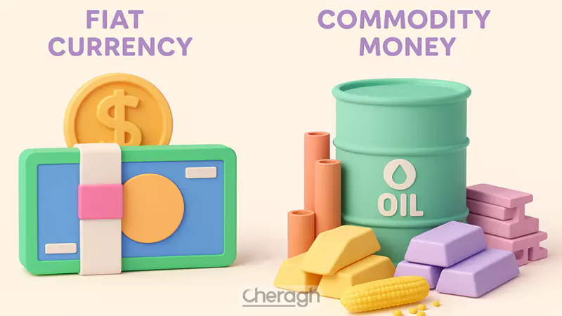 تفاوت پول فیات و پول کالایی