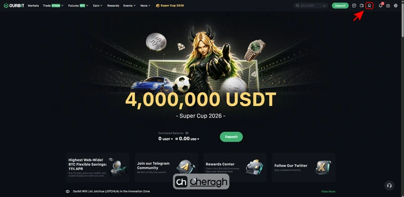 آموزش برداشتن کد بروکر (UID) از صرافی اوربیت