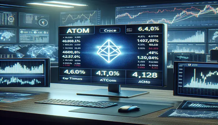 افزایش ۴ درصدی ATOM به دلیل تقاضای نهادی و سپس بازگشت در ساعات پایانی