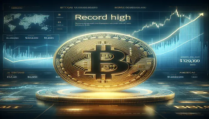 بیتکوین با رسیدن به رکورد ۱۲۴ هزار دلار؛ چهار عامل صعود همزمان شدند: کریپتو دیبوک آمریکا