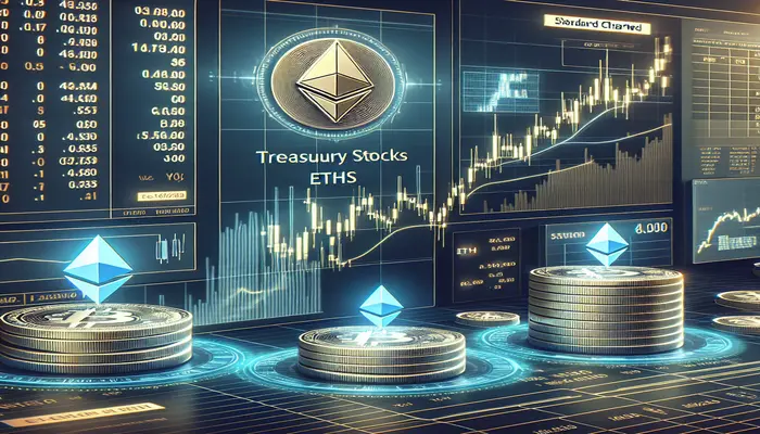 استوکهای خزانه اتریوم گزینه بهتری نسبت به ETFهای ETH هستند، به گفته Standard Chartered
