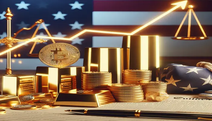 آتی طلا با اعمال تعرفه‌های آمریکا رکورد زد و احتمالاً بر اهمیت بیت‌کوین به عنوان دارایی امن می‌افزاید