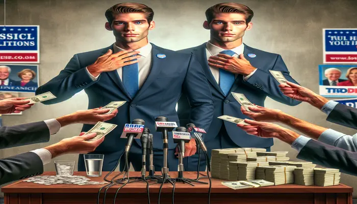 دوقلوهای وینکلووس ۲۱ میلیون دلار به جمهوریخواهان برای نبردهای کنگره سال آینده اختصاص دادند