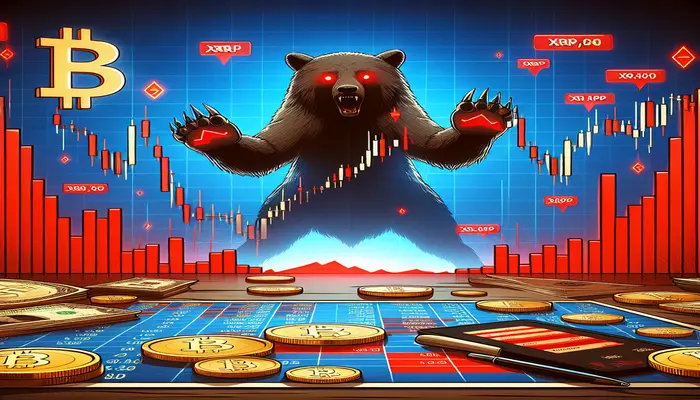 سقوط قیمت XRP ممکن است با شکل‌گیری الگوهای نزولی تشدید شود