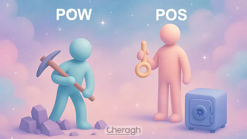 pow و pos در استیکینگ ارز دیجیتال