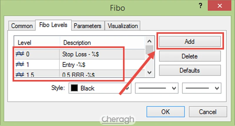 اضافه کردن سطوح جدید