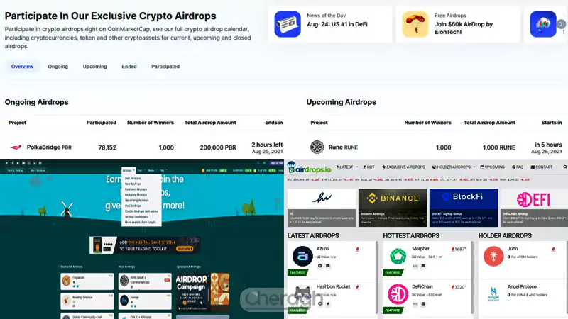 سایتهای معرفی ایردراپ