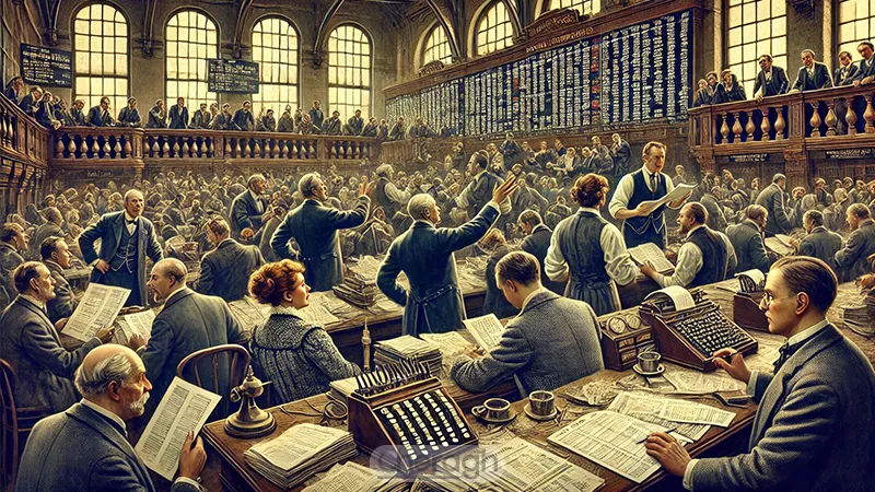 ترید قبل از ظهور کامپیوترها