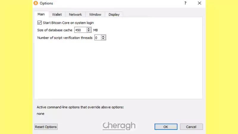 راهاندازی خودکار فول نود بیت کوین هنگام ورود به ویندوز