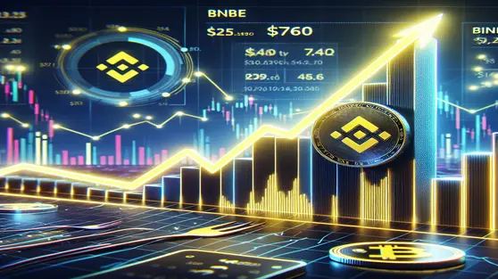 صعود BNB به سوی ۷۶۰ دلار همزمان با کاهش فشار فروش در بازار