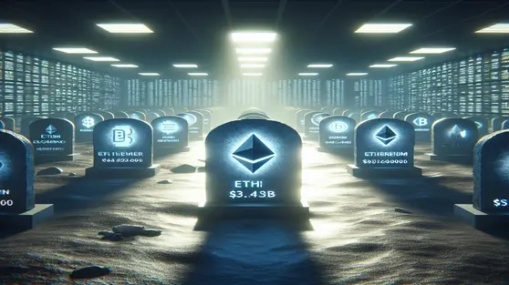 قبرستان ارزهای دیجیتال بزرگ‌تر می‌شود: Coinbase اعلام کرد ۳.۴ میلیارد دلار اتریوم غیرقابل بازیابی است | چراغ