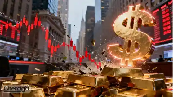 سقوط طلا؛ فشار دلار، اونس را به کانال ۴۹۰۰ دلار کشاند