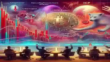 تضعیف ICP همزمان با افزایش فشار فروش در نزدیکی حمایت حیاتی