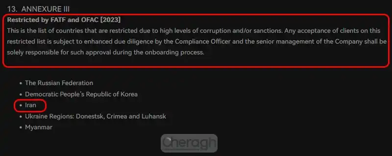 فعالیت کاربران ایرانی در صرافی اکسولو