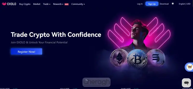 خدمات و امکانات exolo