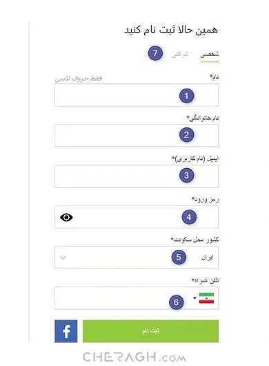 نحوه ثبت نام در بروکر IFC Markets
